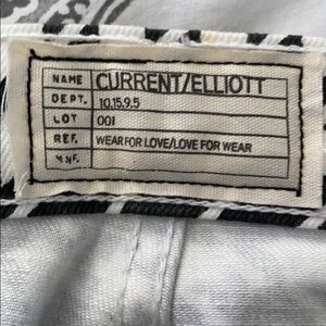 Super cute black and white checkered skinny jeans